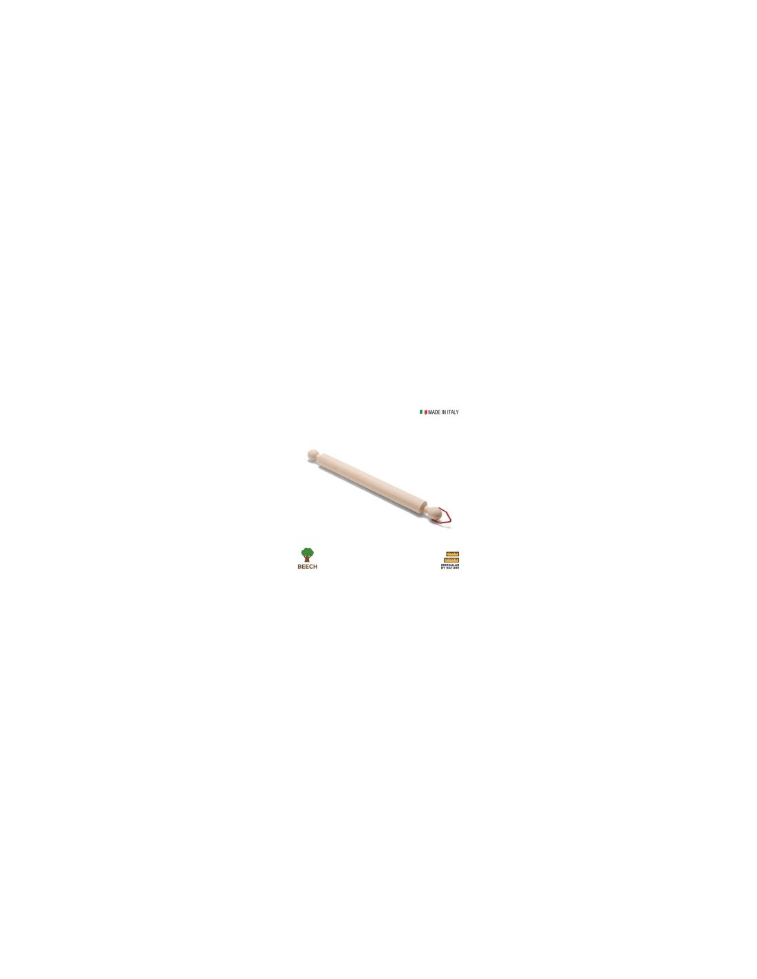 MATTARELLO IN LEGNO CON ANELLO 50 CM DEMOLLI su TreG Ingrosso