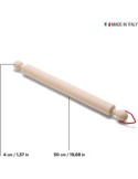 MATTARELLO IN LEGNO CON ANELLO 50 CM DEMOLLI su TreG Ingrosso