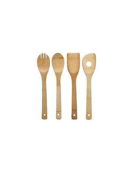 SET 4 UTENSILI 120058 BAMBOO su TreG Ingrosso
