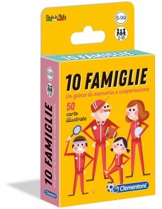 GIOCO CARTE 16172 10 FAMIGLIE su TreG Ingrosso