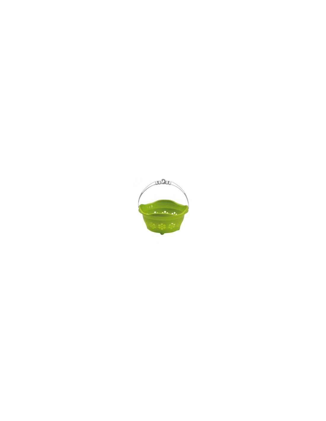 CESTELLO PORTA MOLLETTE ROTONDO IN PLASTICA 24X12 CM VECA su TreG I...