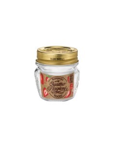 QUATTRO STAGIONI BARATTOLO 8CL CON CAPSULA BORMIOLI ROCCO su TreG I...