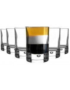 BARGLASS CONF 6 BICCHIERI SHOT 6,5CL su TreG Ingrosso