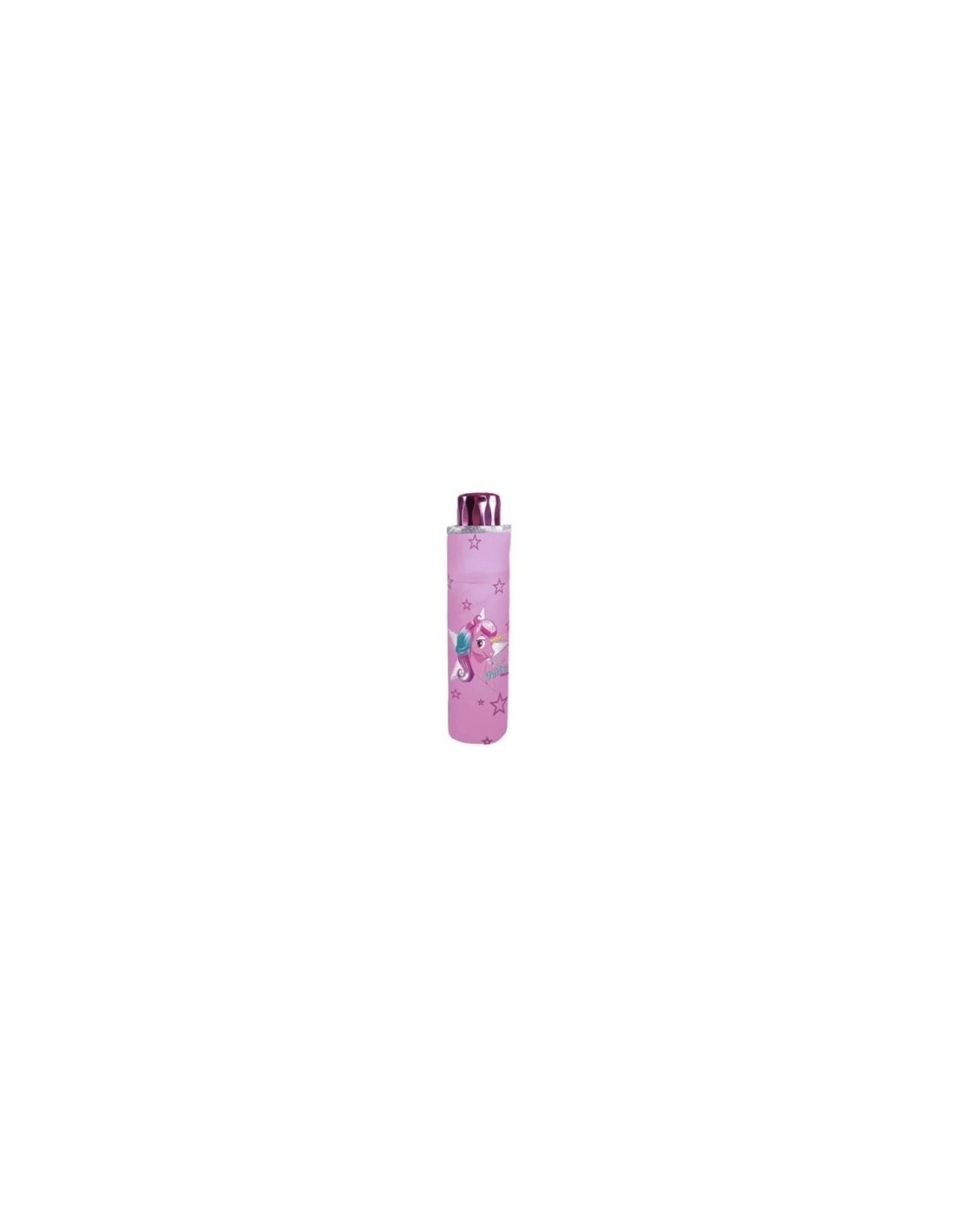 OMBRELLO MINI UNICORNO ROSA GLITTER su TreG Ingrosso