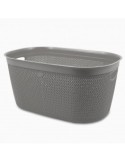 CESTA BF30407 INTRECCIO L GRIGIO su TreG Ingrosso