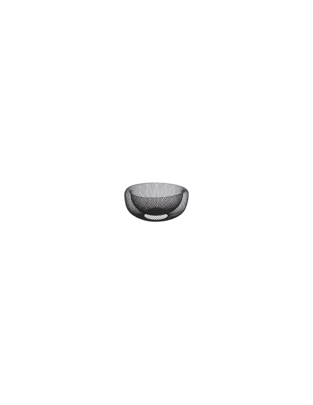 CESTINO 125128A PORTAFRUTTA NERO 27CM su TreG Ingrosso