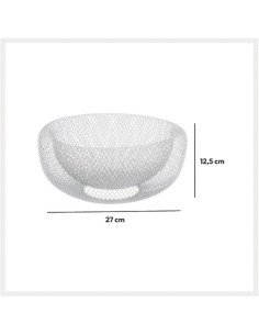 CESTINO 125128B PORTAFRUTTA BIANCO 27CM su TreG Ingrosso