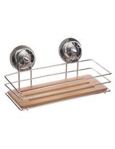 MENSOLA 140739 DA BAGNO BAMBOO CON VENTOSE su TreG Ingrosso