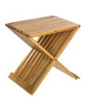 SGABELLO PIEGHEVOLE IN BAMBOO su TreG Ingrosso