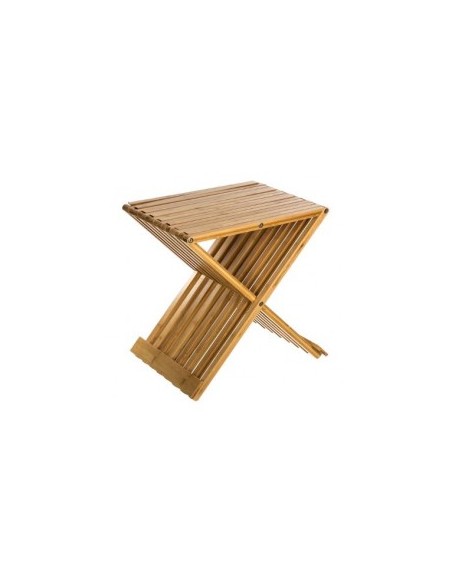 SGABELLO PIEGHEVOLE IN BAMBOO su TreG Ingrosso