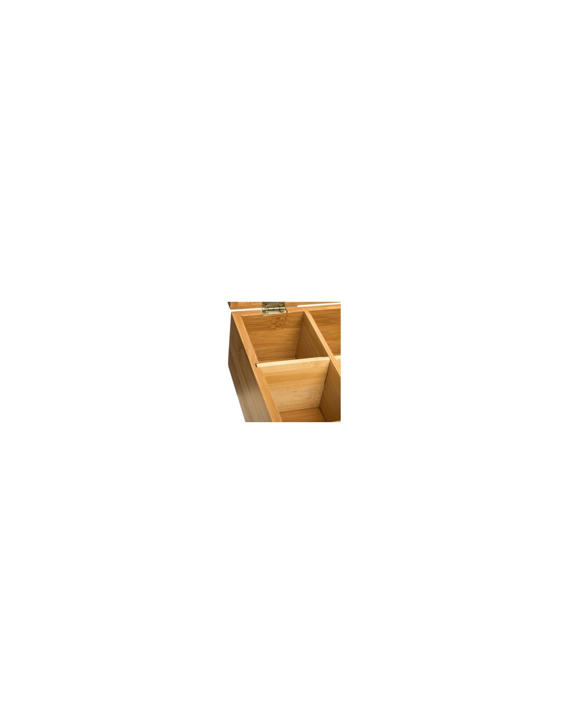 SCATOLA PORTATHE 151154 BAMBOO su TreG Ingrosso