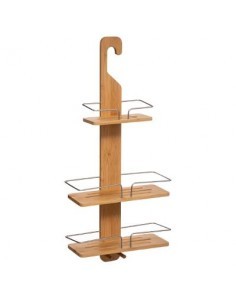 MENSOLA BAGNO 3 PIANI IN BAMBOO su TreG Ingrosso