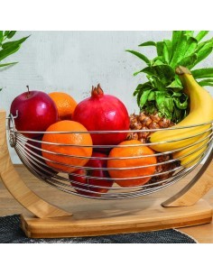 PORTAFRUTTA 100179 BAMBOO/FERRO su TreG Ingrosso