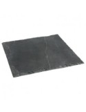 PIATTO DA PORTATA IN ARDESIA 30 X 30 CM 861739412 su TreG Ingrosso