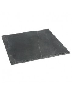 PIATTO DA PORTATA IN ARDESIA 25 X 25 CM 861739411 su TreG Ingrosso