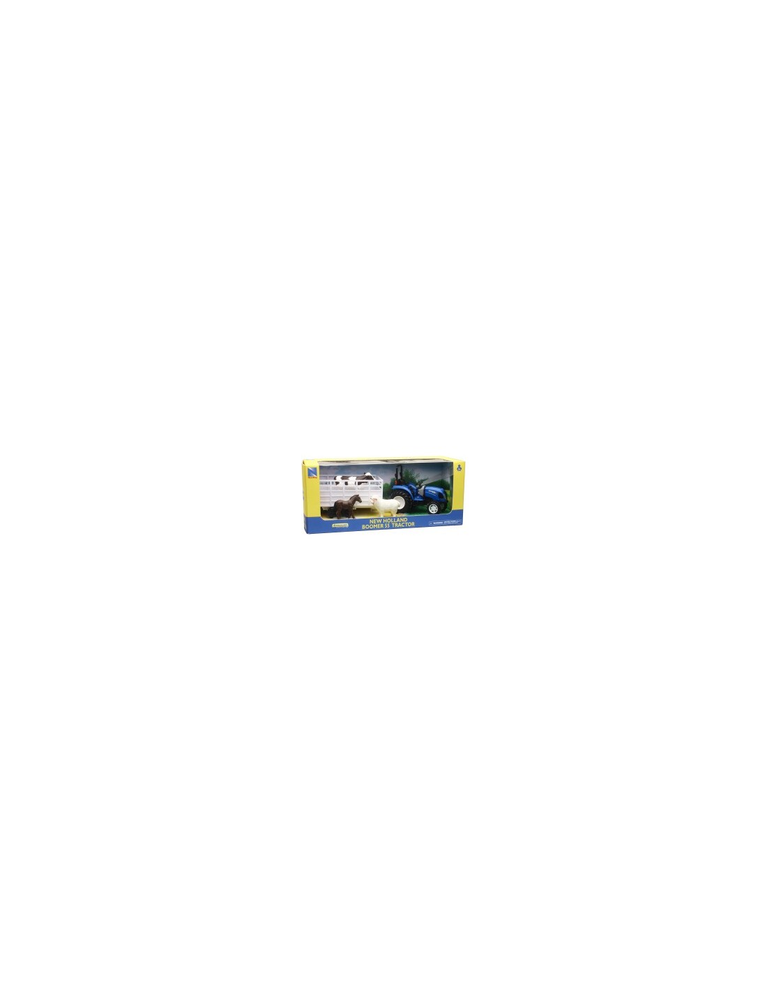 TRATTORE 05735 NEW HOLLAND 1:32 C/ANIMALI su TreG Ingrosso