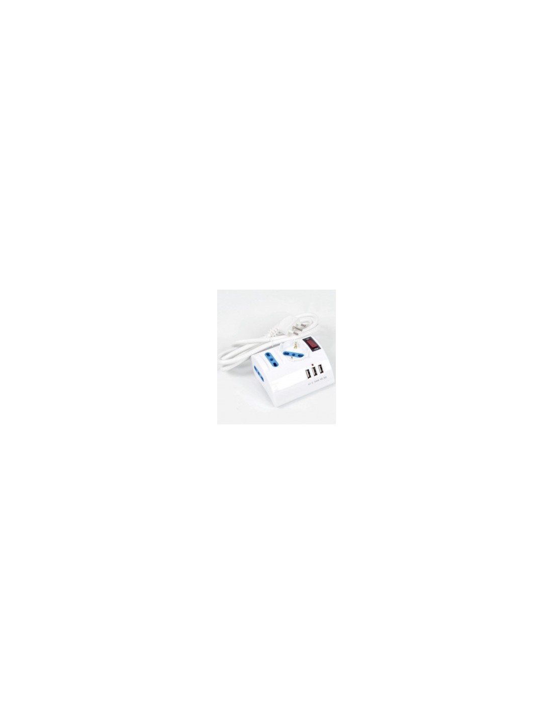 PRESA MULTIPLA 8024 3POSTI+3 USB su TreG Ingrosso