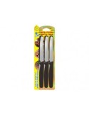 CONFEZIONE 6 COLTELLI DA TAVOLA COLORI ASSORTITI su TreG Ingrosso