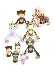 PELUCHE 24379 LOLLINK ANIMALI ASSORT su TreG Ingrosso