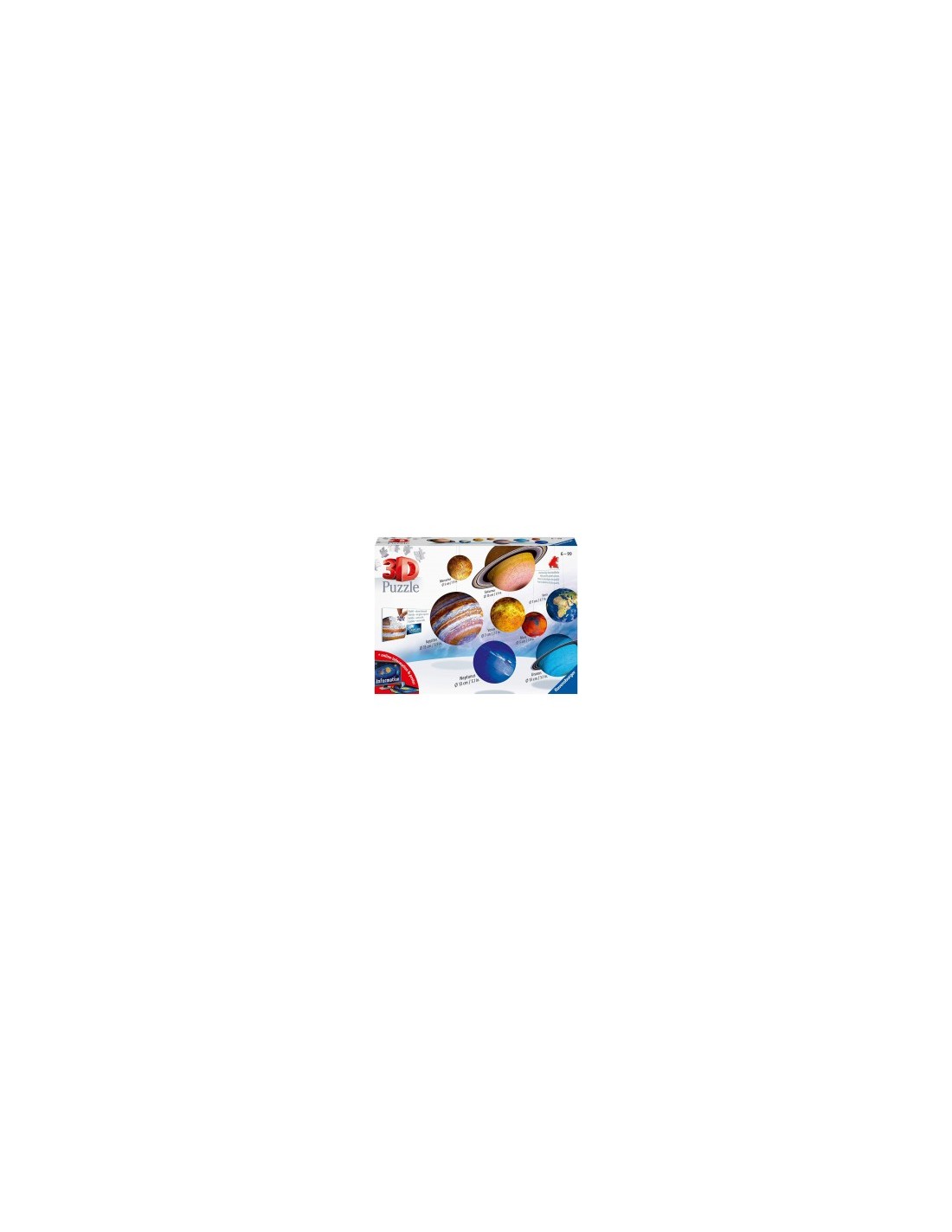 SISTEMA PLANETARIO 3D 11668 RAVENSBURGER su TreG Ingrosso