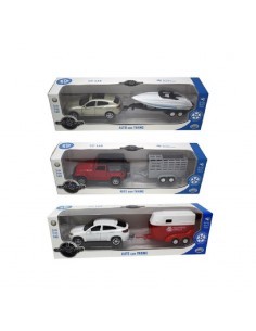 S/WHEEL 41125 AUTO CON TRAINO 1:43 ASS su TreG Ingrosso
