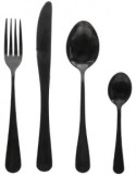 SERVIZIO 16 POSATE NERO INOX 154001 su TreG Ingrosso