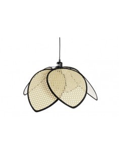 LAMPDARIO 63187 SOFT METALLO/RATTAN su TreG Ingrosso