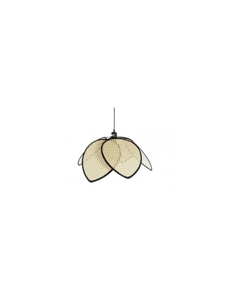 LAMPDARIO 63187 SOFT METALLO/RATTAN su TreG Ingrosso