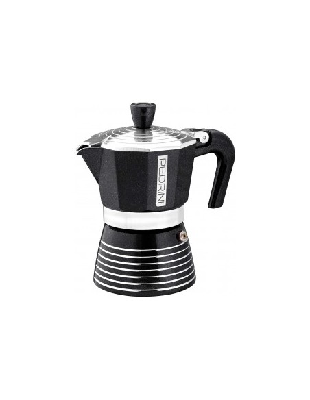 02CF129 CAFFETTIERA 6TZ INFINITY ANTRACITE su TreG Ingrosso