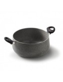 PRIMOLLA STONE PENTOLA 24CM C/COPERCHIO VETRO su TreG Ingrosso