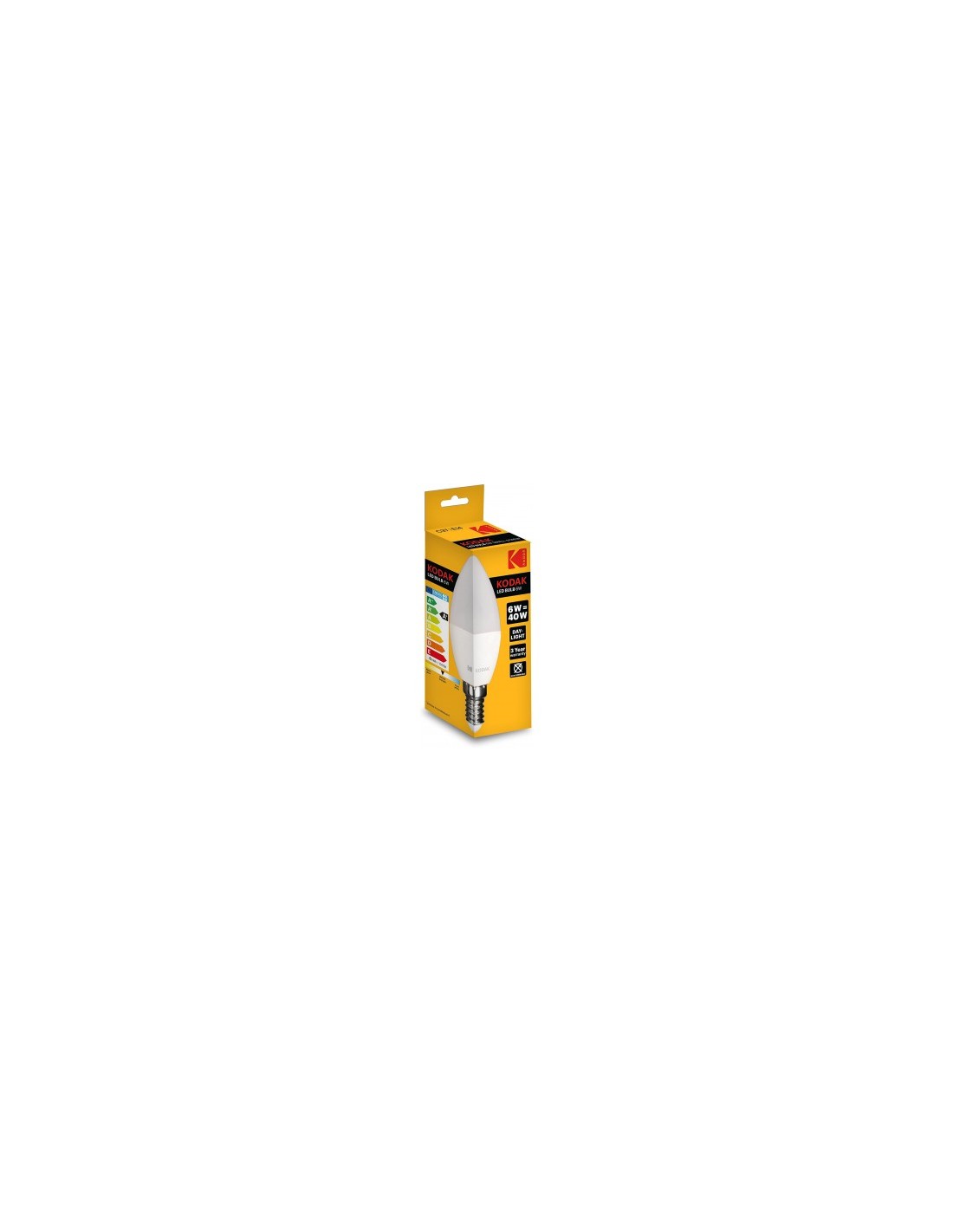 LAMPADINA LED C37 CANDELA 6W DAYLIGHT su TreG Ingrosso