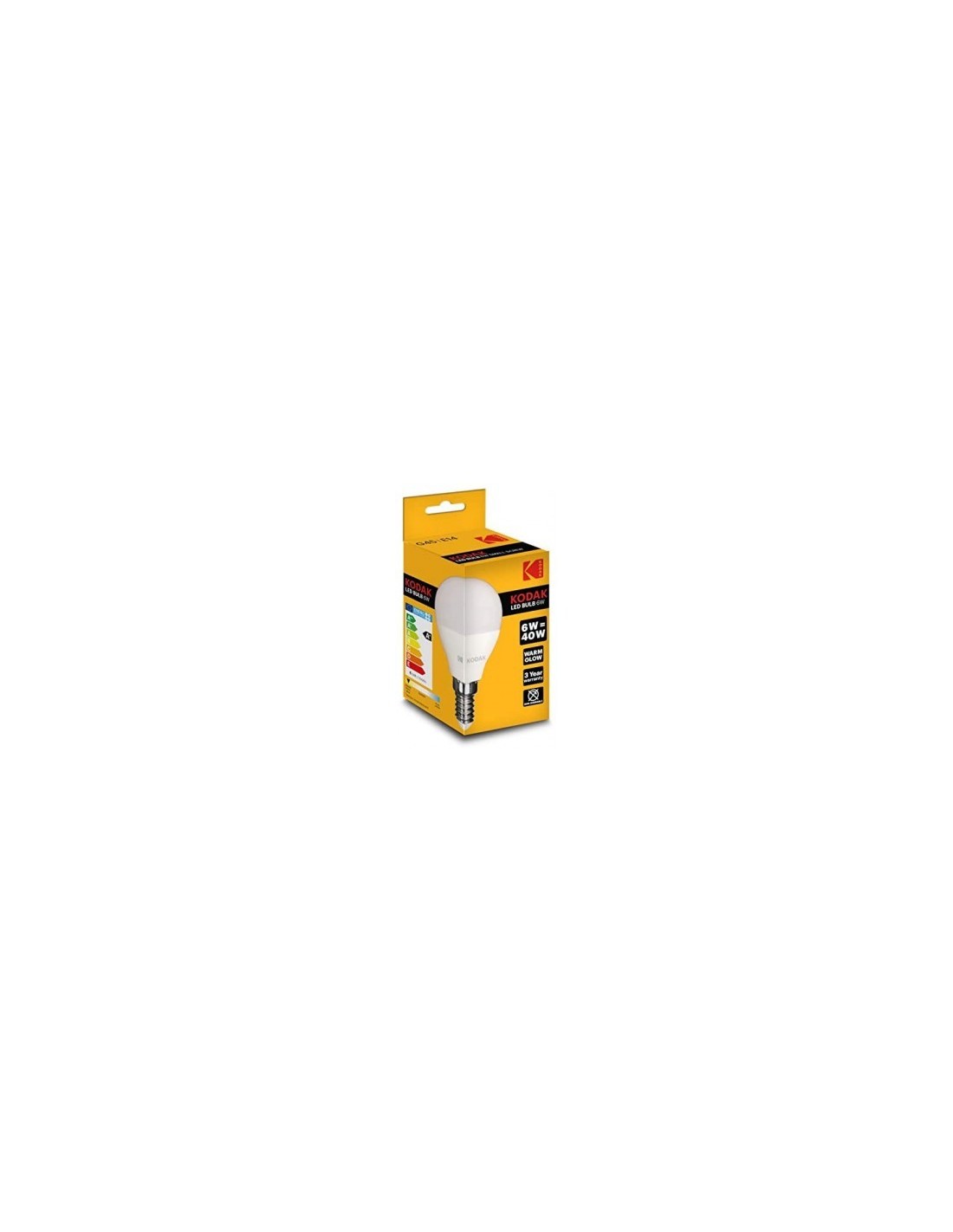 LAMPADINA LED G45 SFERA E14 6W WARM su TreG Ingrosso
