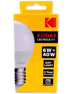 LAMPADINA LED BULBGLOBE E27 6W DAYLIGHT su TreG Ingrosso
