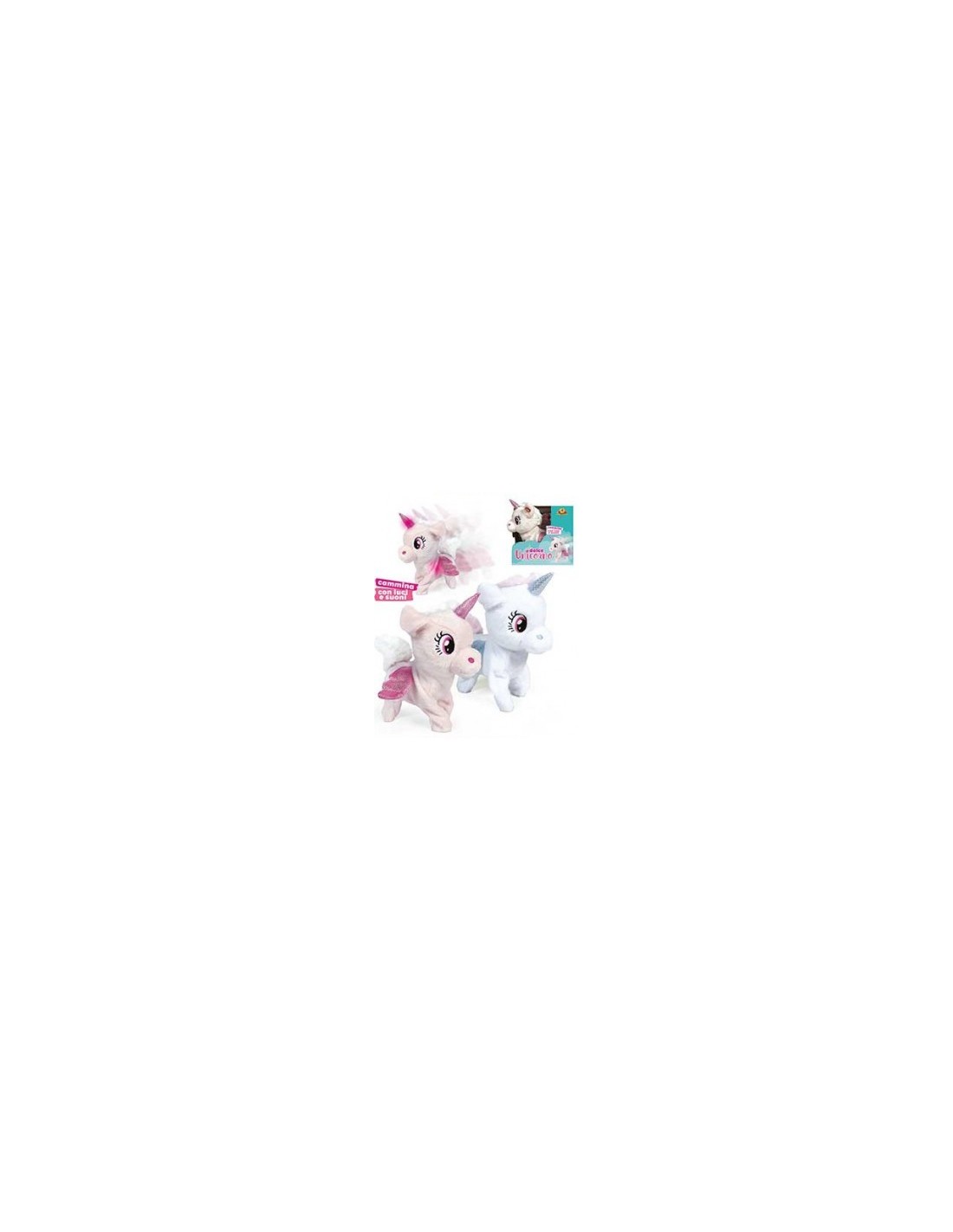 UNICORNO 25492 CAMMINANTE LUCI E SUONI ASS su TreG Ingrosso