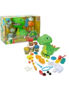 Creadò' Dino Dentino Set, Pasta Modellabile, Stampini e Accessori, Nice Group