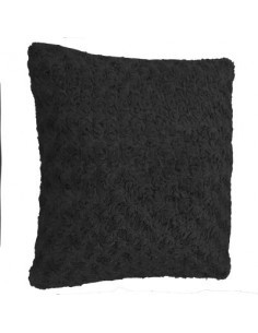 CUSCINO IN PELLICCIA NERO 45 x 45 131500J su TreG Ingrosso