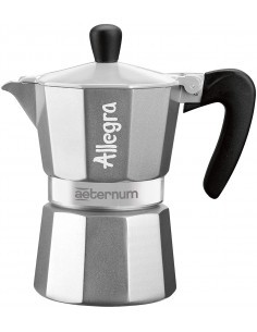 ALLEGRA CAFFETTIERA 3TZ SILVER 6015 su TreG Ingrosso
