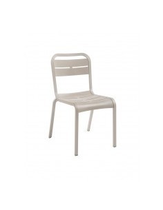 SEDIA CANNES LINO HAVANA