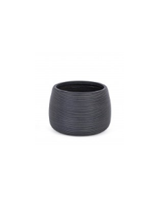 VASO 0790590 1°MIS STRIPES TONDO ANTRACITE su TreG Ingrosso