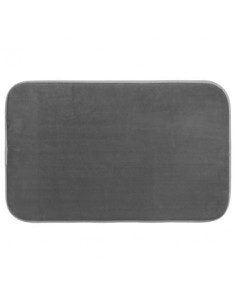 TAPPETO BAGNO GRIGIO IN MEMORY FOAM 50 X 80 CM su TreG Ingrosso
