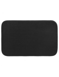 TAPPETO BAGNO NERO IN MEMORY FOAM 50 X 80 CM su TreG Ingrosso