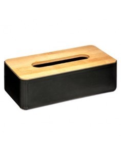 PORTASALVIETTE IN BAMBOO NERO su TreG Ingrosso