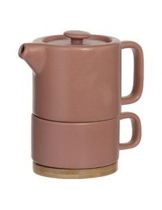 THEIERA 160724B NATURAL C/TAZZA TERRACOTTA su TreG Ingrosso