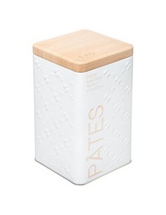 CONTENITORE PASTA 169297 RILIEVO BIANCO su TreG Ingrosso