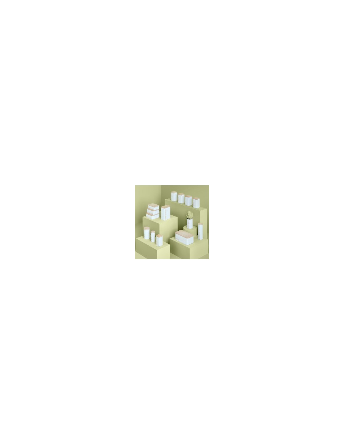 CONTENITORE PASTA 169297 RILIEVO BIANCO su TreG Ingrosso