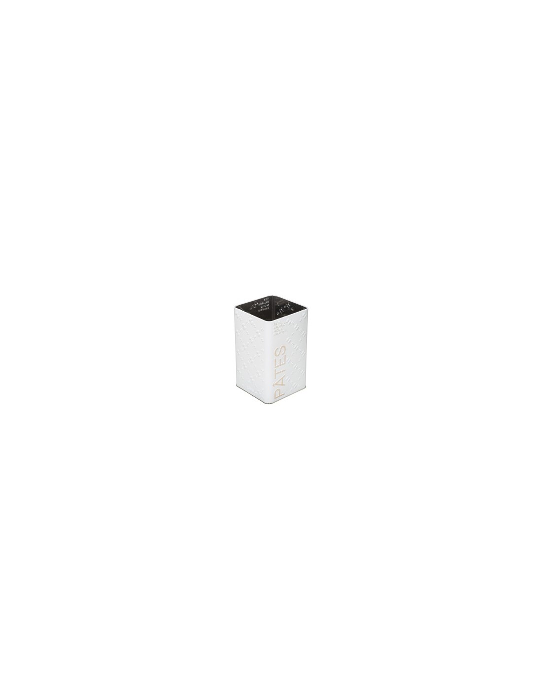 CONTENITORE PASTA 169297 RILIEVO BIANCO su TreG Ingrosso