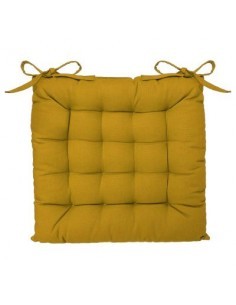 CUSCINO PER SEDIA 103851R GIALLO 38X38 su TreG Ingrosso
