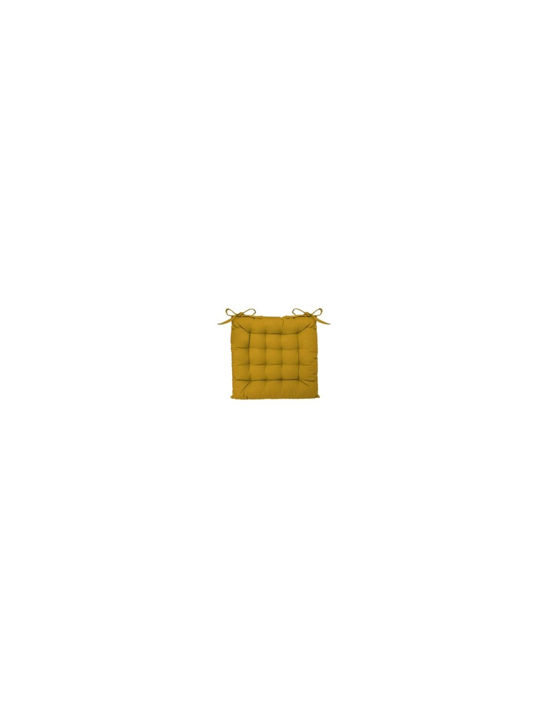 CUSCINO PER SEDIA 103851R GIALLO 38X38 su TreG Ingrosso