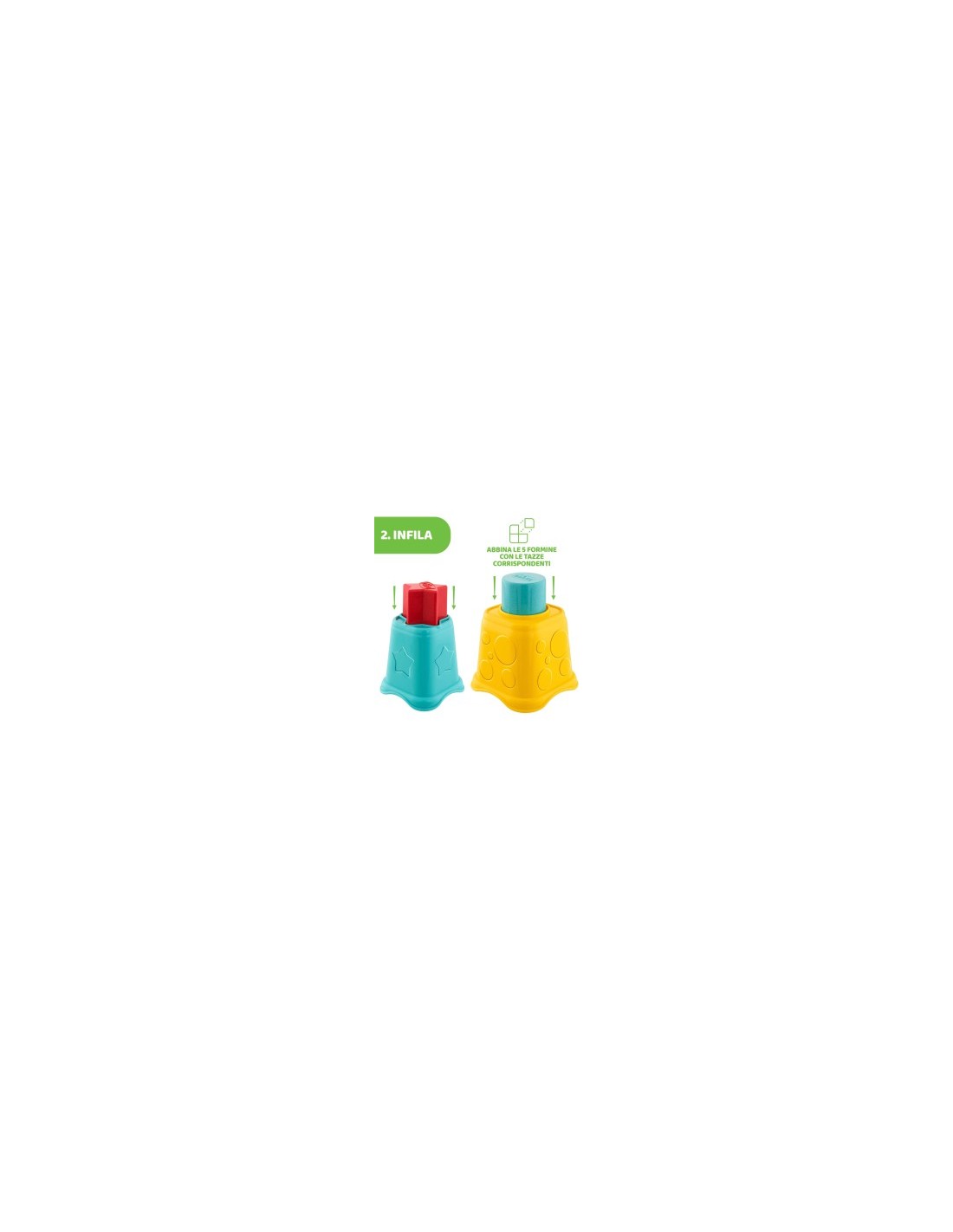 STACKING CUPS CHICCO su TreG Ingrosso