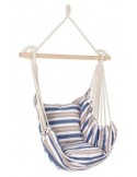 AMACA PENSILE LIVIA GRIGIO/BLU CON CUSCINO su TreG Ingrosso